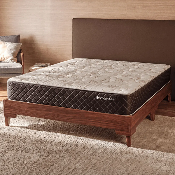 Colchão de Casal Dupla Face Molas Ensacadas