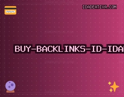 Buy Backlinks Backlink Berkualitas